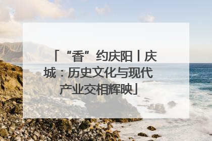 “香”约庆阳丨庆城：历史文化与现代产业交相辉映