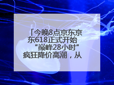 今晚8点京东京东618正式开始“巅峰28小时”疯狂降价高潮，从6月17日晚8点至6月18日24点内最便宜优惠