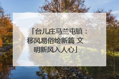 台儿庄马兰屯镇：移风易俗绘新篇 文明新风入人心