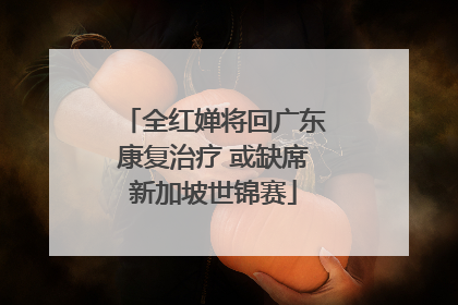 全红婵将回广东康复治疗 或缺席新加坡世锦赛