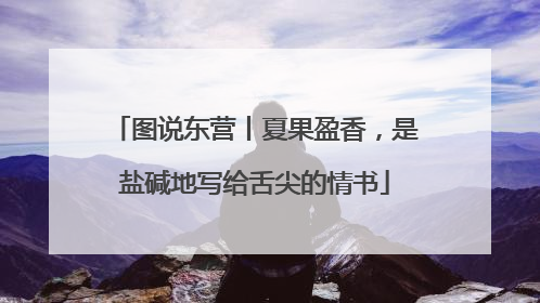 图说东营丨夏果盈香，是盐碱地写给舌尖的情书