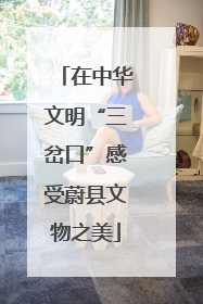在中华文明“三岔口”感受蔚县文物之美