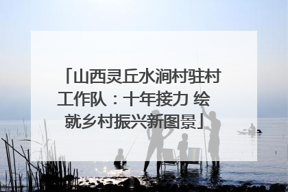 山西灵丘水涧村驻村工作队：十年接力 绘就乡村振兴新图景