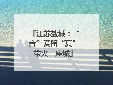 江苏盐城：“音”爱留“夏” 带火一座城