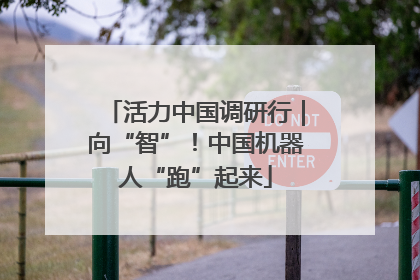 活力中国调研行｜向“智”！中国机器人“跑”起来