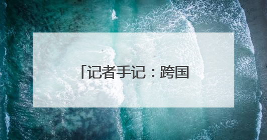 记者手记：跨国企业参与了一场别开生面的交流会