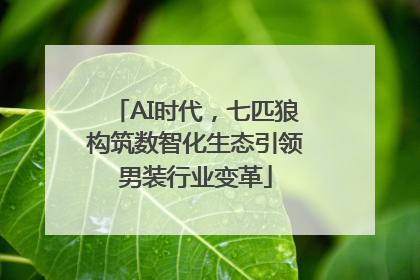 AI时代，七匹狼构筑数智化生态引领男装行业变革